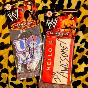WWE Licensed Scented Car/Home Air Freshener 🐼🐼🐼
